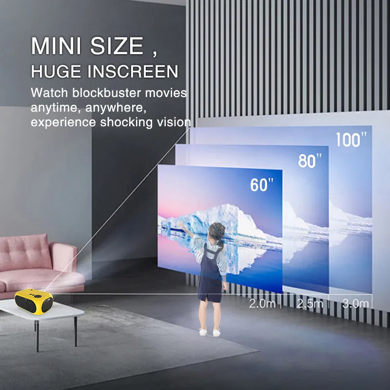 Mini Projector M24 Led