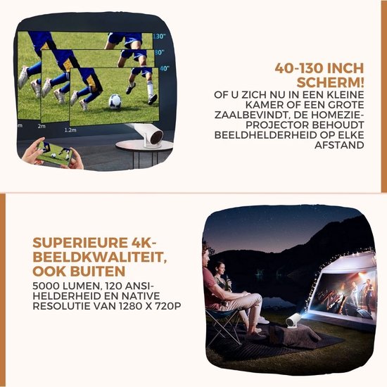 Mini Projector 4K