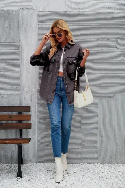 Amy Denim Vest