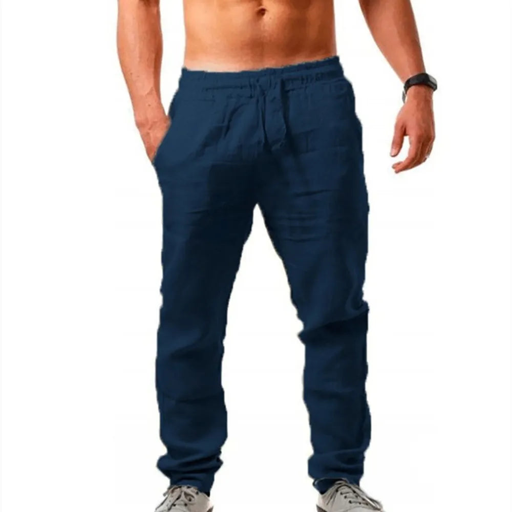 Galvano Linnen Broek