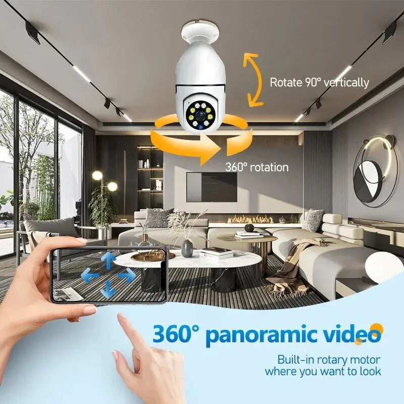 Wifi 5G Lamp Camera