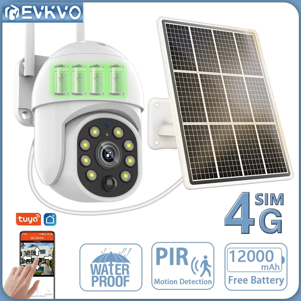 Sim / Wifi Solar Camera