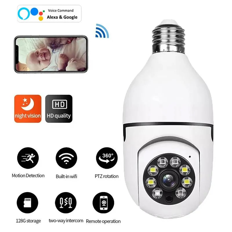 Wifi 5G Lamp Camera