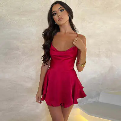 Satin Elegance Dress