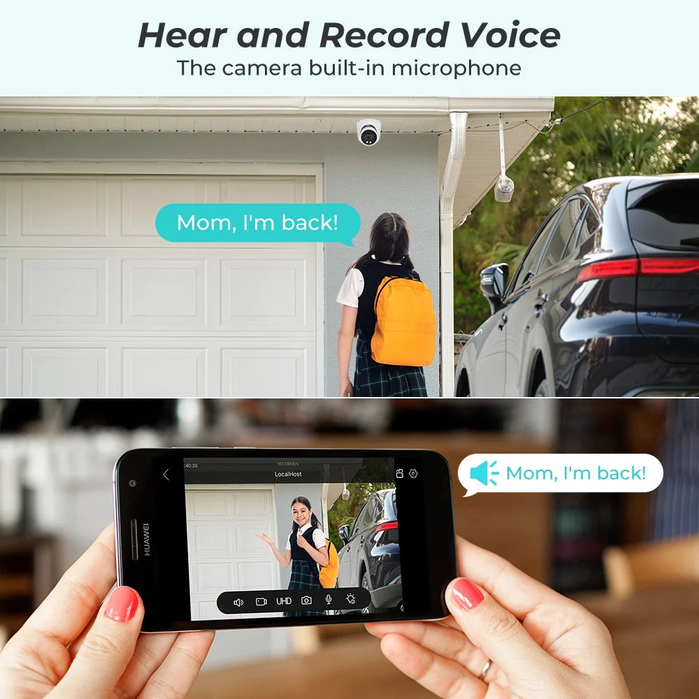 Wifi 4K HD Outdoor Camera