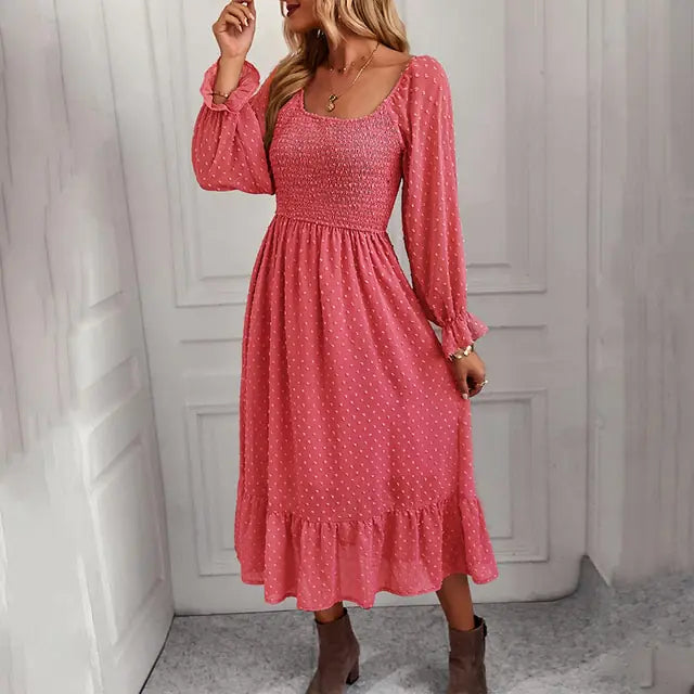 Gaovot Ruffle Jurk