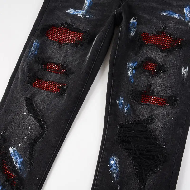 Crystal Skinny Jeans