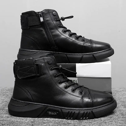 Amy Leather Boots