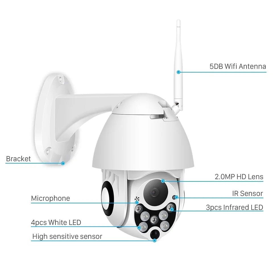 Wifi 1080P Buiten Camera