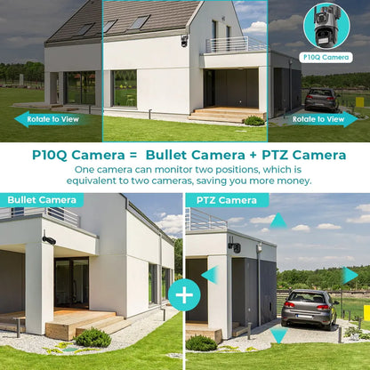 Wifi 4K HD Dual Lens Camera