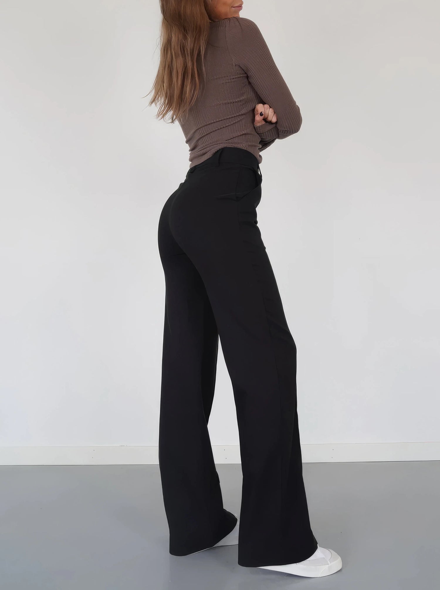 Hose mit weitem Bein