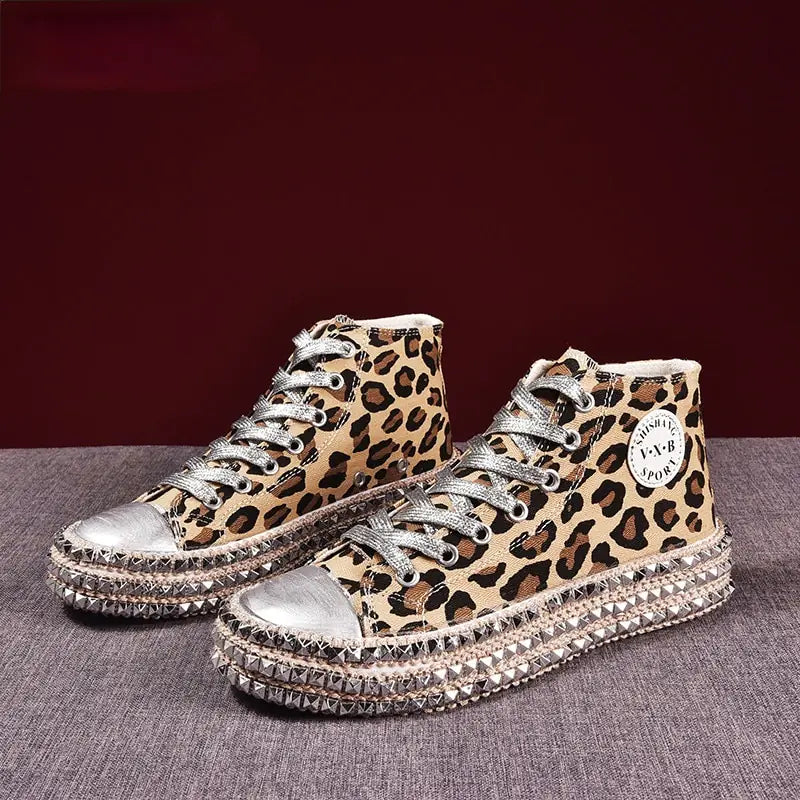 Jacinthe Leopard Schoenen