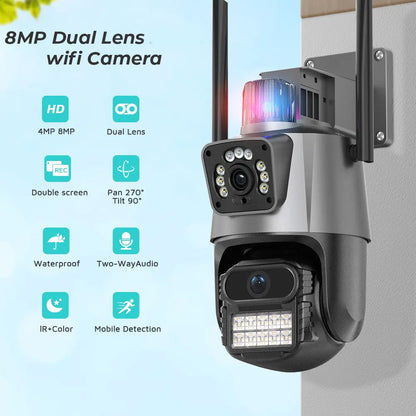 Wifi 4K HD Dual Lens Camera