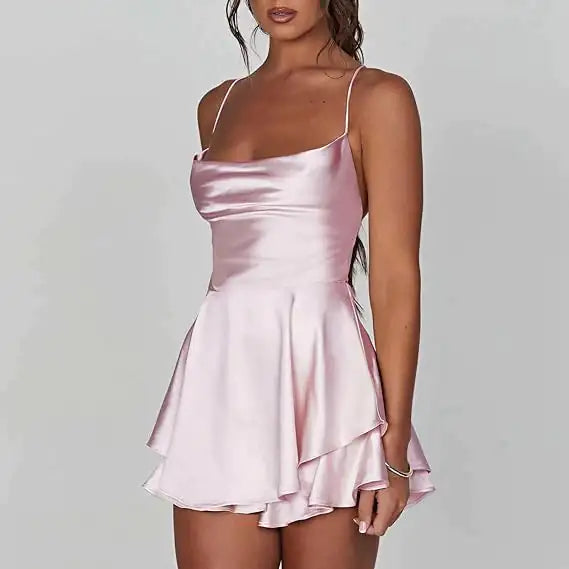 Satijn Elegance Jurk