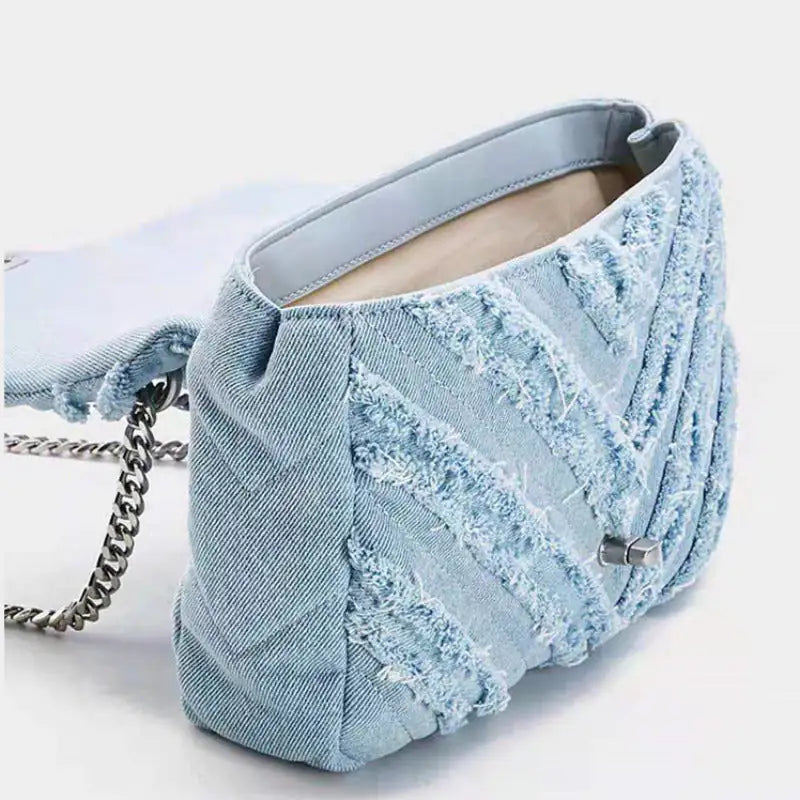 Jacinthe Denim Tas