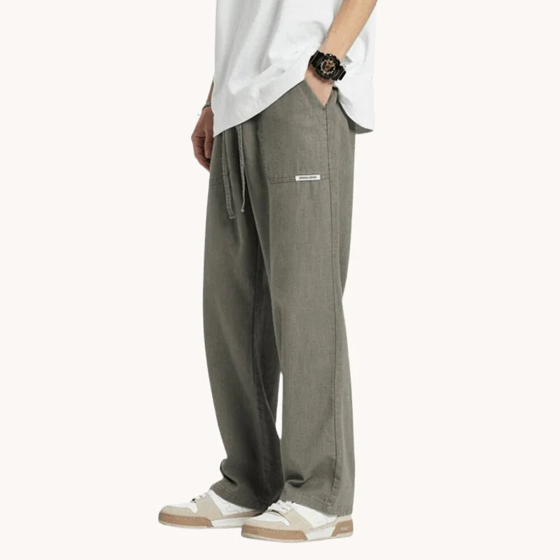 Sommerhose aus Leinen