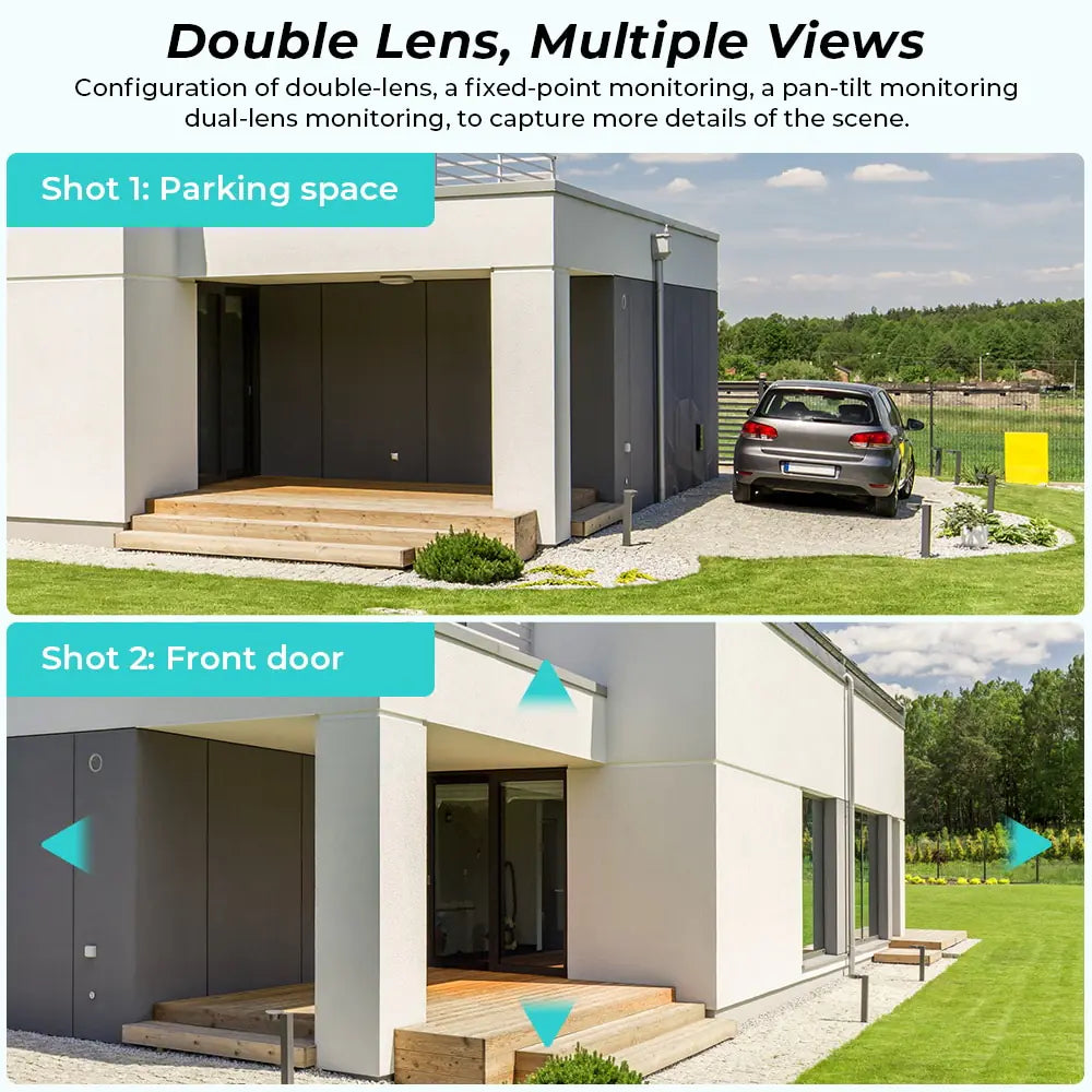 Wifi 4K HD Dual Lens Camera