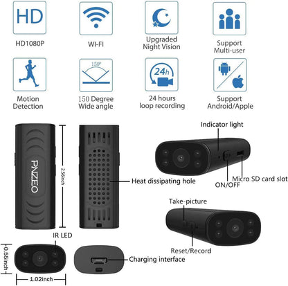 Compact Wifi 1080P HD Camera