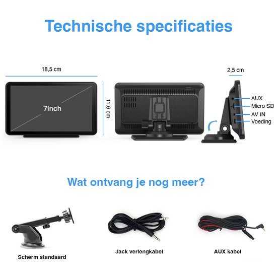 Carplay HD Multimediaspeler