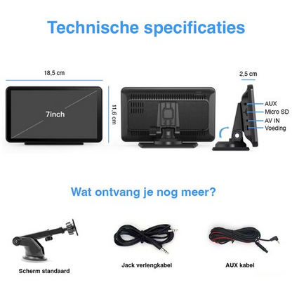 Carplay HD Multimediaspeler