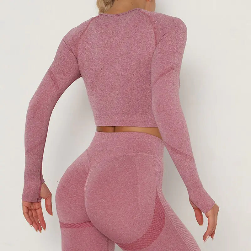 O-Neck Yoga Suit