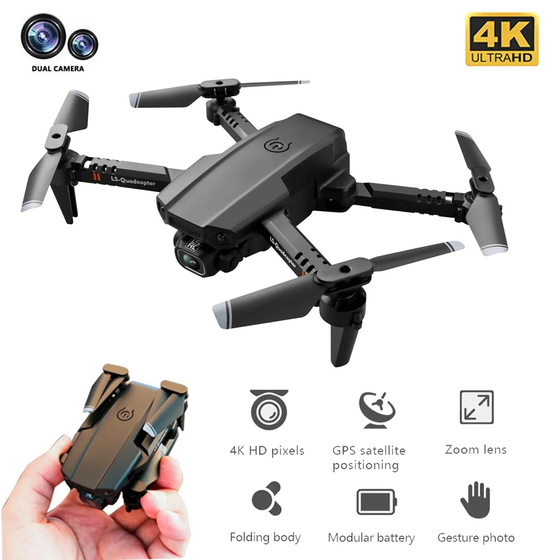 Mini Drone 4K HD