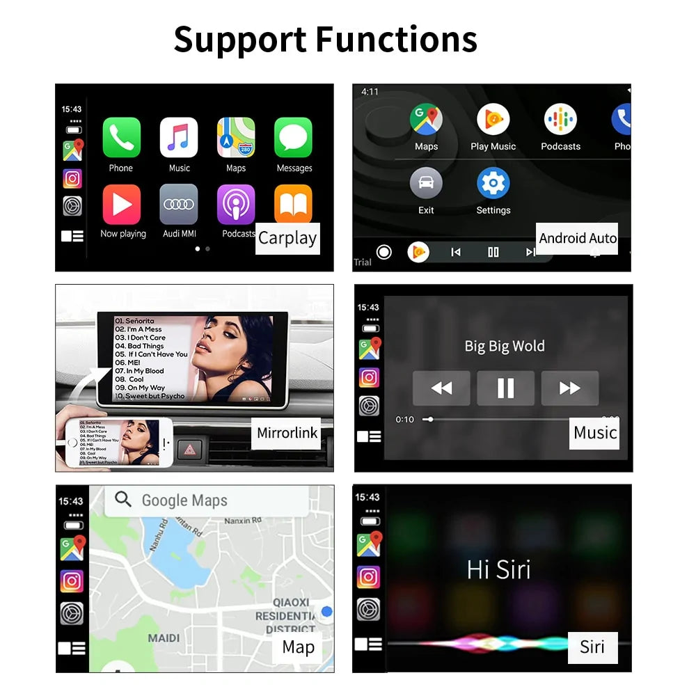 CarPlay Apple / Android Dongle