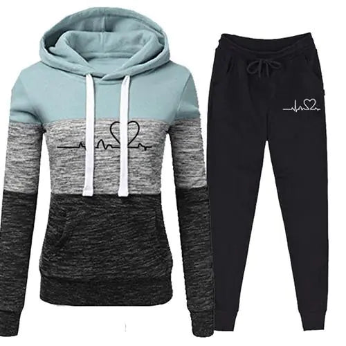 Jogginganzug in trendigen Farben