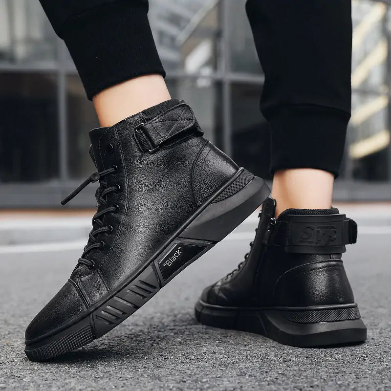 Amy Leather Boots
