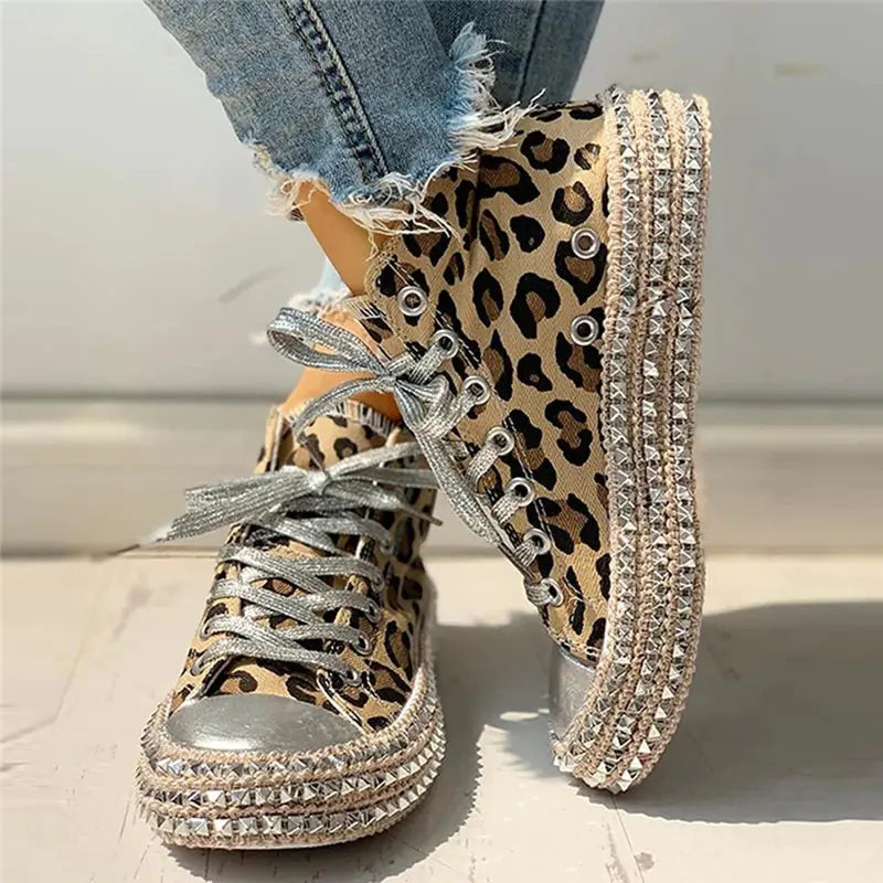 Jacinthe Leopard Schoenen