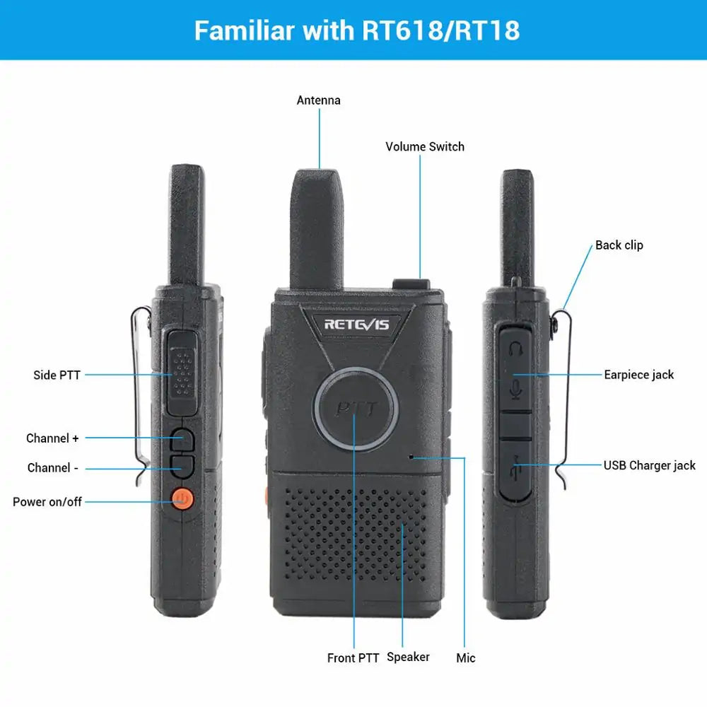 Walkie Talkie 4 Set