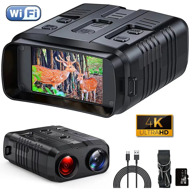 Nachtvizier Wifi 4K Verrekijker