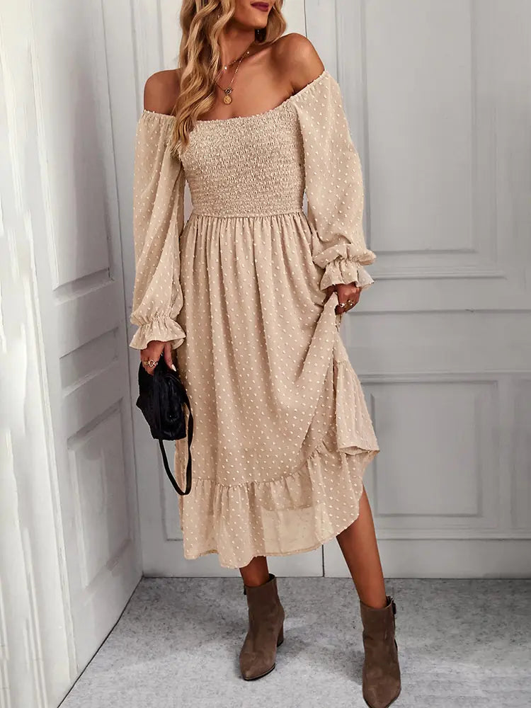 Gaovot Ruffle Jurk